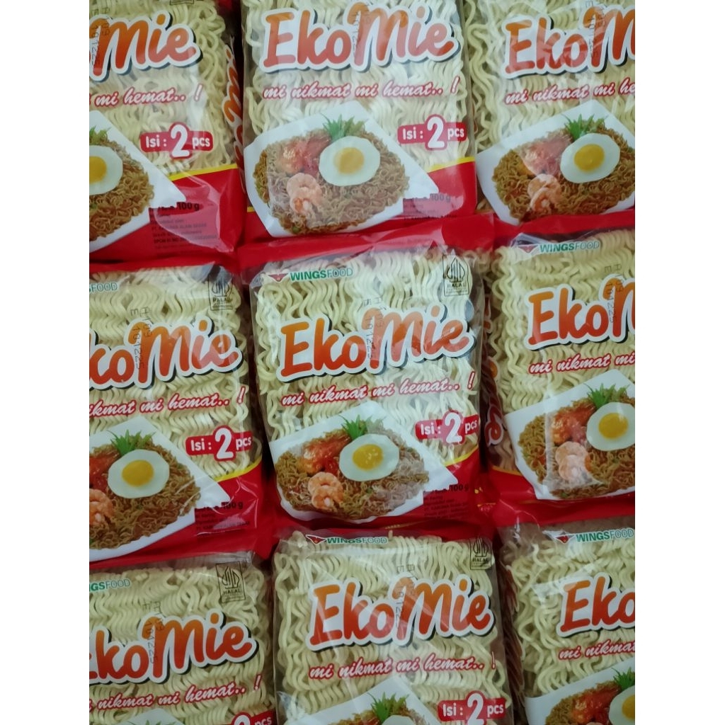 

Eko mie per renteng dapat 3 pack