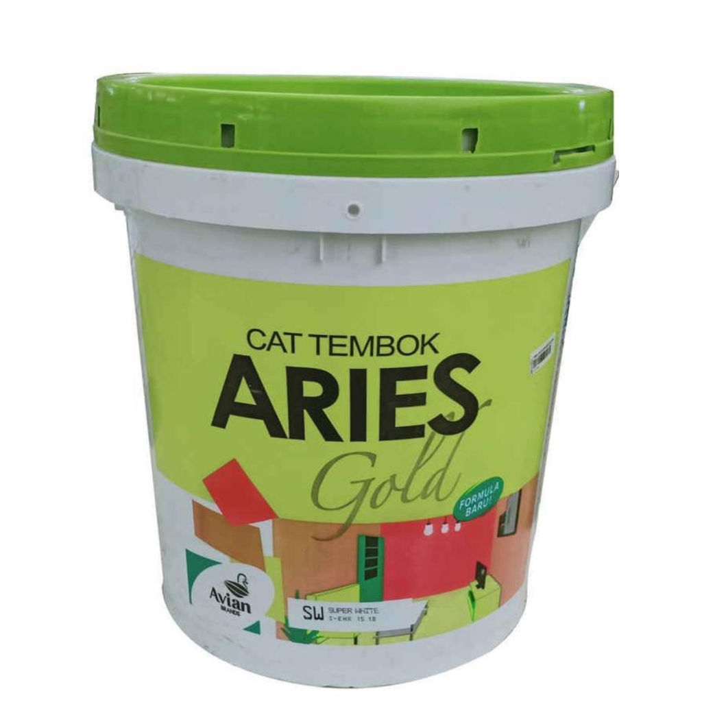 Cat Tembok Aries Gold 18 Kg