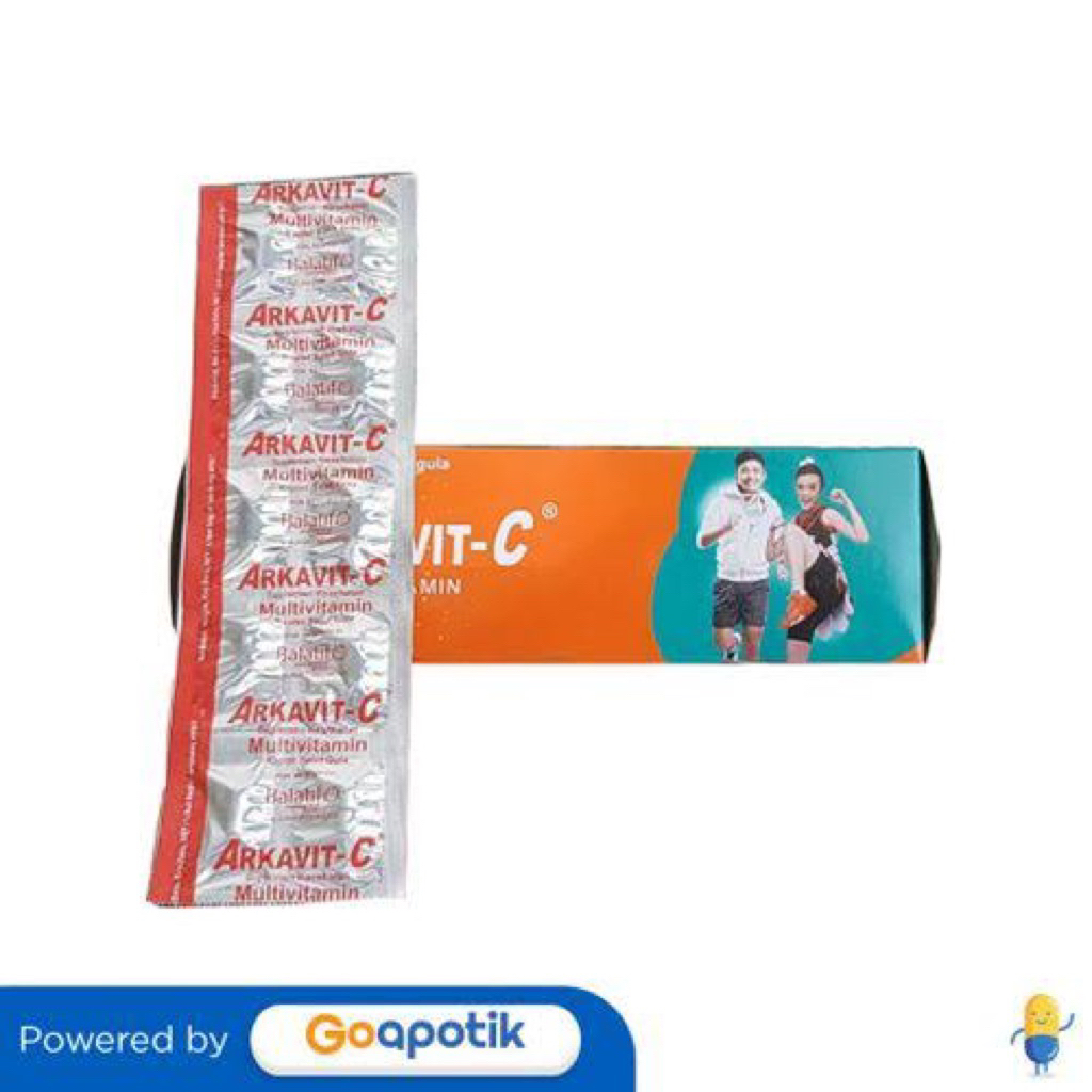 ARKAVIT-c multivitamin 1 strip isi 10 tablet | arkavit c
