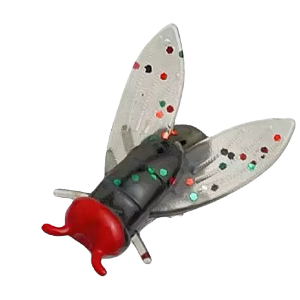 Swimer Proppeler Rayap Casting Lalat Softlure Umpan Mancing Paling Ampuh untuk Ikan Wader, Red