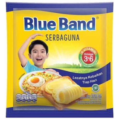 

Blue Band Margarin Sachet 200gr - Frozen Mart Manado (Frozen Food Manado)