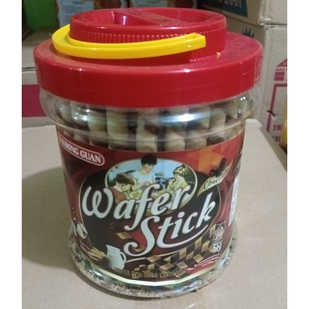 

Khong guan wafer stik 500gr toples