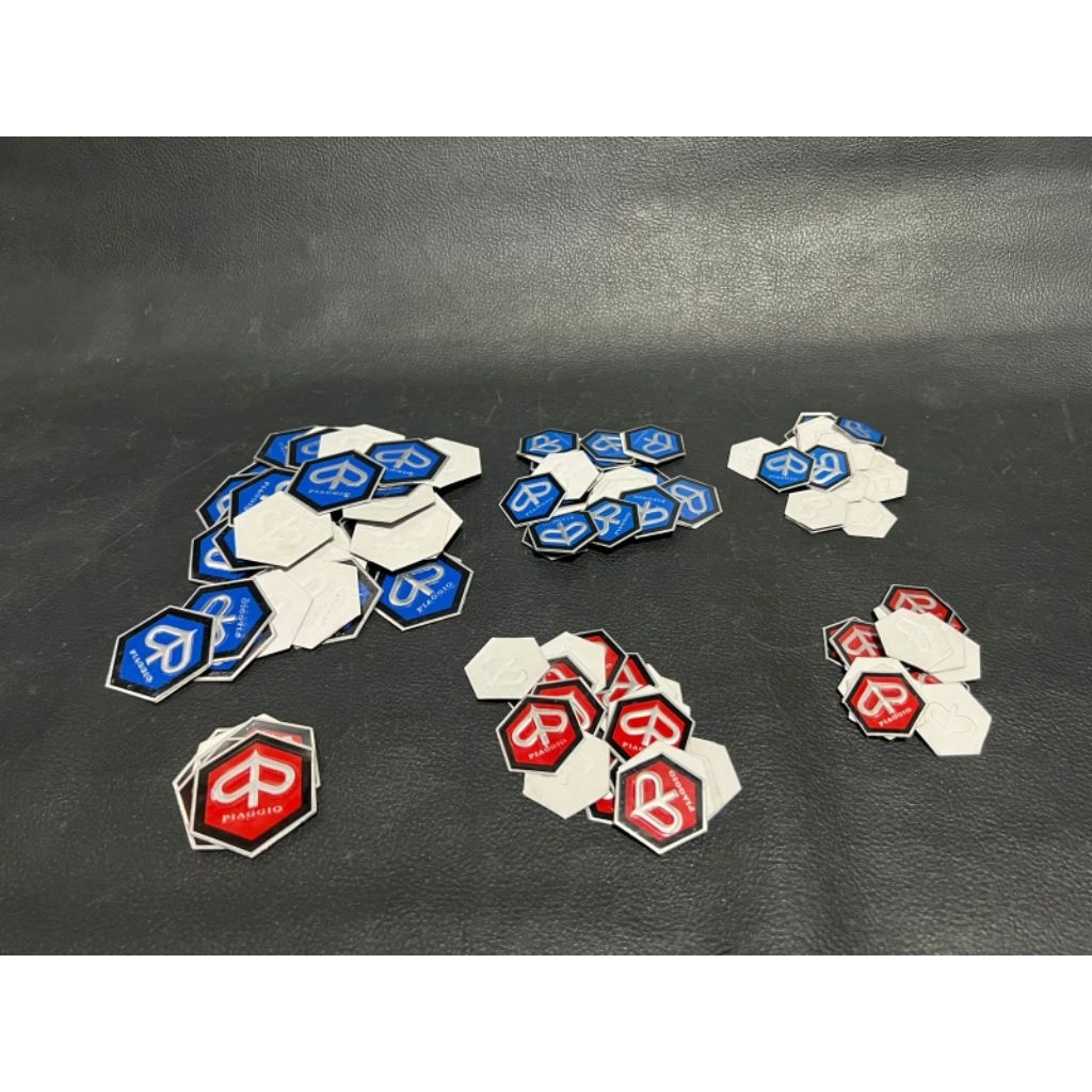 Logo emblem dasi hidung dada stang chung cung chunk segi enam vespa super sprint px pts detail origi