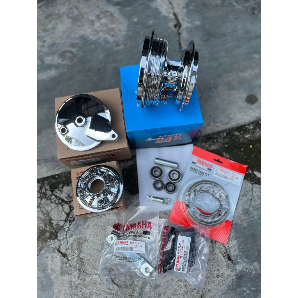 TROMOL TS HONCO DAY TS 100 SET CROM DETAIL TROMOL BELAKANG TS HONCO DAY SET CROM DETAIL