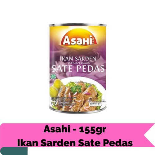 

Asahi Sarden Rasa Sate Pedas - 155gr