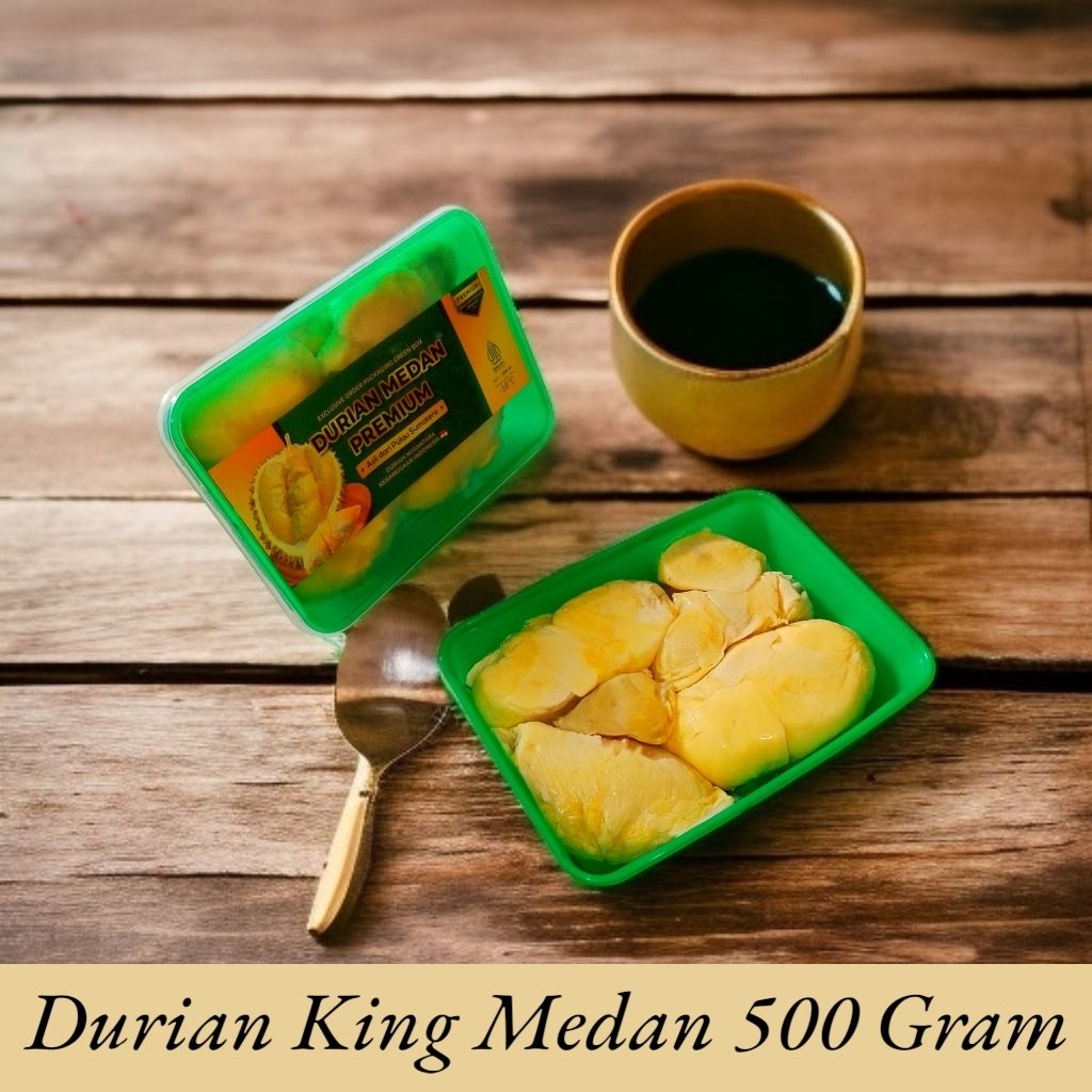 

Durian King Medan Premium || Durian Nauli frozen Netto 500 Gram