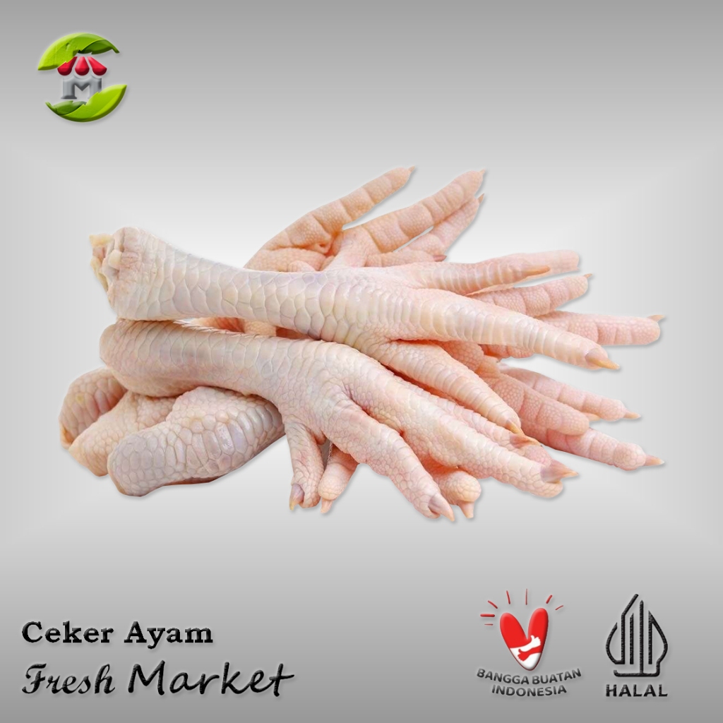 

[DEPOK] Ceker Ayam Putih Pack 950gr - 1kg