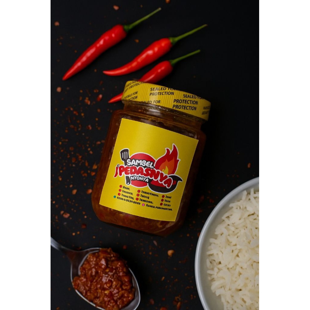 

PROMO !!! Sambel Cumi (200ml) 50K DAPAT 3