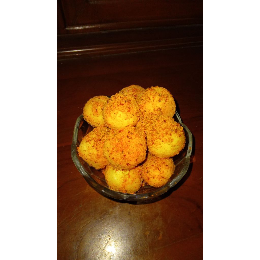 

cimol original/keju rasa balado