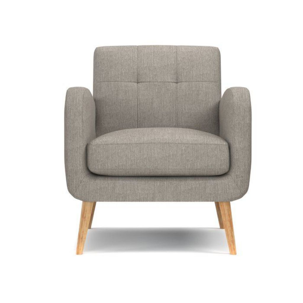 (Free Bantal) Sofa Retro 1 Seater Sofa Ruang Tamu Sofa Minimalis