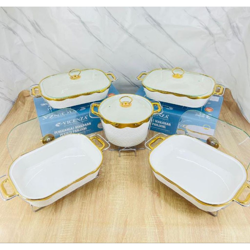 prasmanan pesta keramik vicenza embos 4 + 1