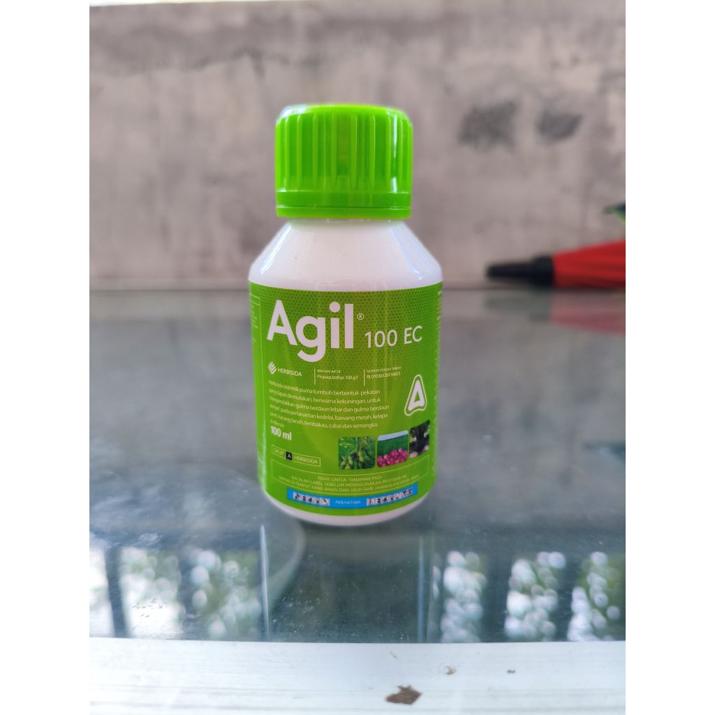 HERBISIDA AGIL 100EC 100ML PROPAQUIZAFOP 100G/L HERBISIDA BAWANG, TEMBAKAU, CABE, TOMAT