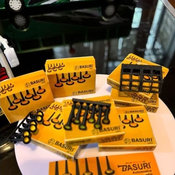 Corong Miniatur Basuri 6Not 6Corong Tanpa Dus Basuri