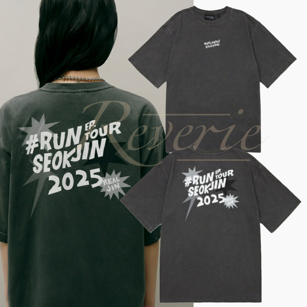 BAJU KAOS RUN SEOKJIN EP TOUR MERCH 2025 TSHIRT BTS JIN BANGTAN STYLE ARMY SEOK JIN KPOP IDOL OUTFIT