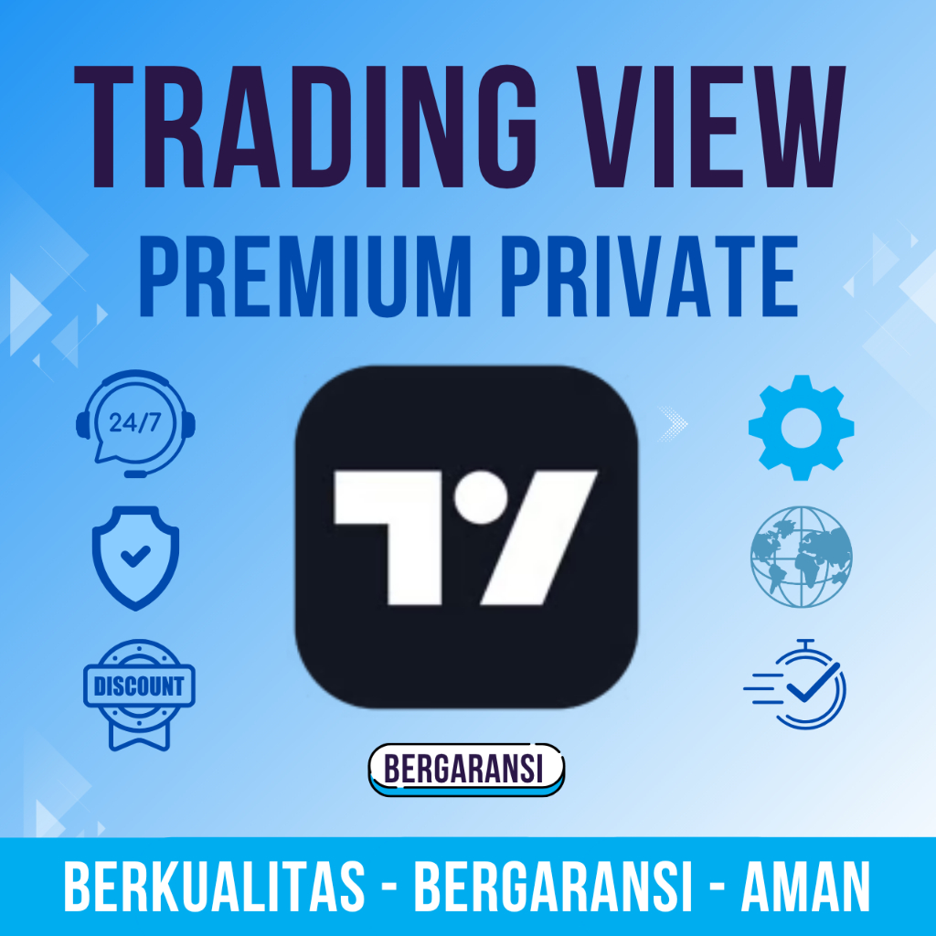 TRADINGVIEW PREMIUM PRIVATE 1 BULAN FULL GARANSI