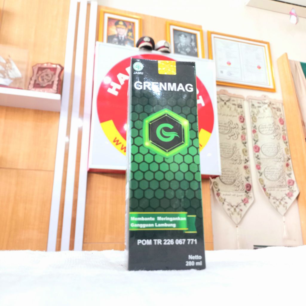 

GRENMAG Herbal 280ml – Obat Lambung Alami untuk Asam Lambung, Maag, dan Perut Kembung
