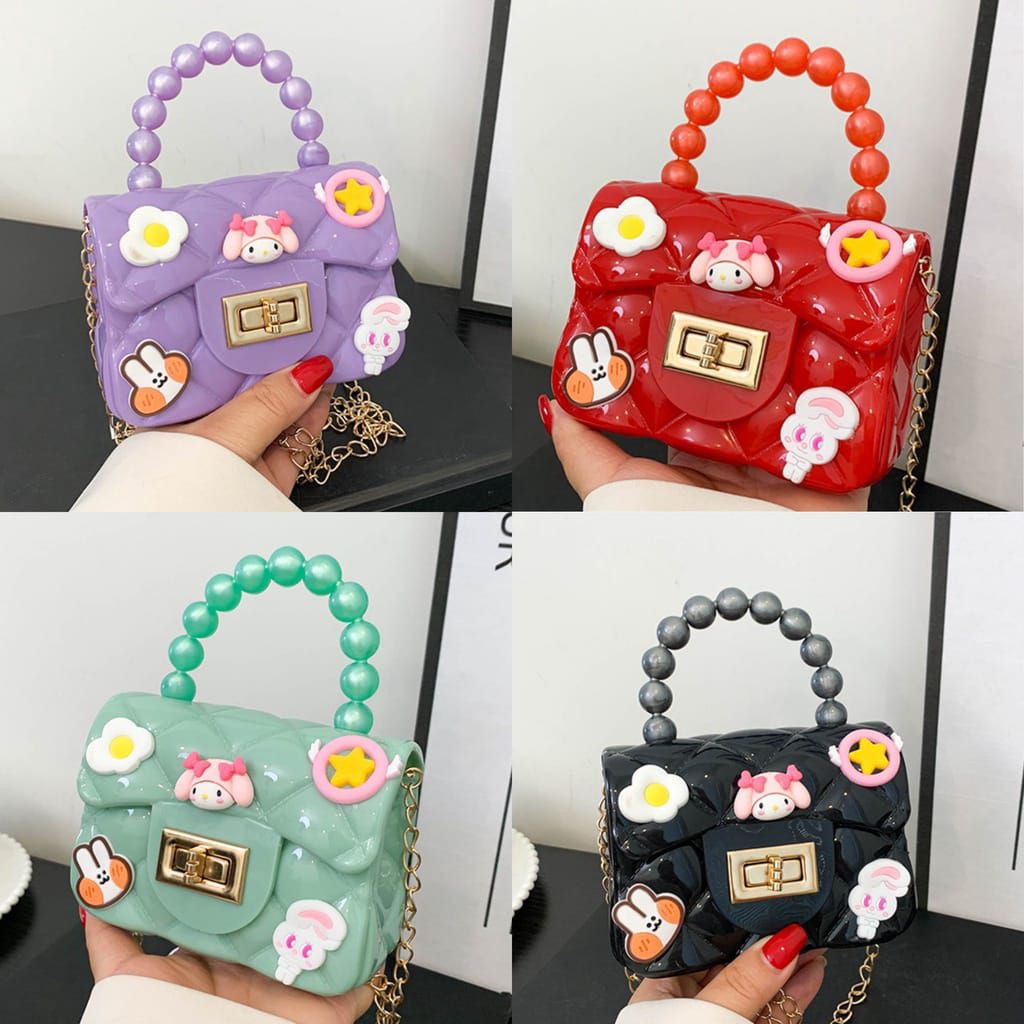 New Product Tas Mini Jely Boneka Anak Tas Selempang Wanita