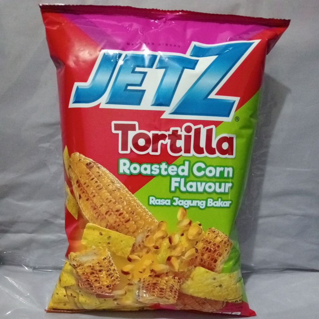 

Jetz Tortilla Roasted Corn Flavour Rasa Jagung Bakar 140g