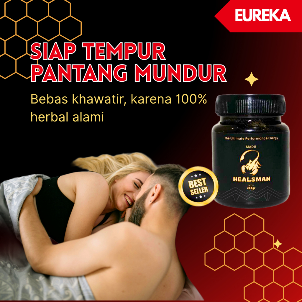 HEALSMAN STRONGER Madu Pria Dewasa Ampuh Suplemen Kesehatan Stamina Tahan Lama Sepanjang Hari