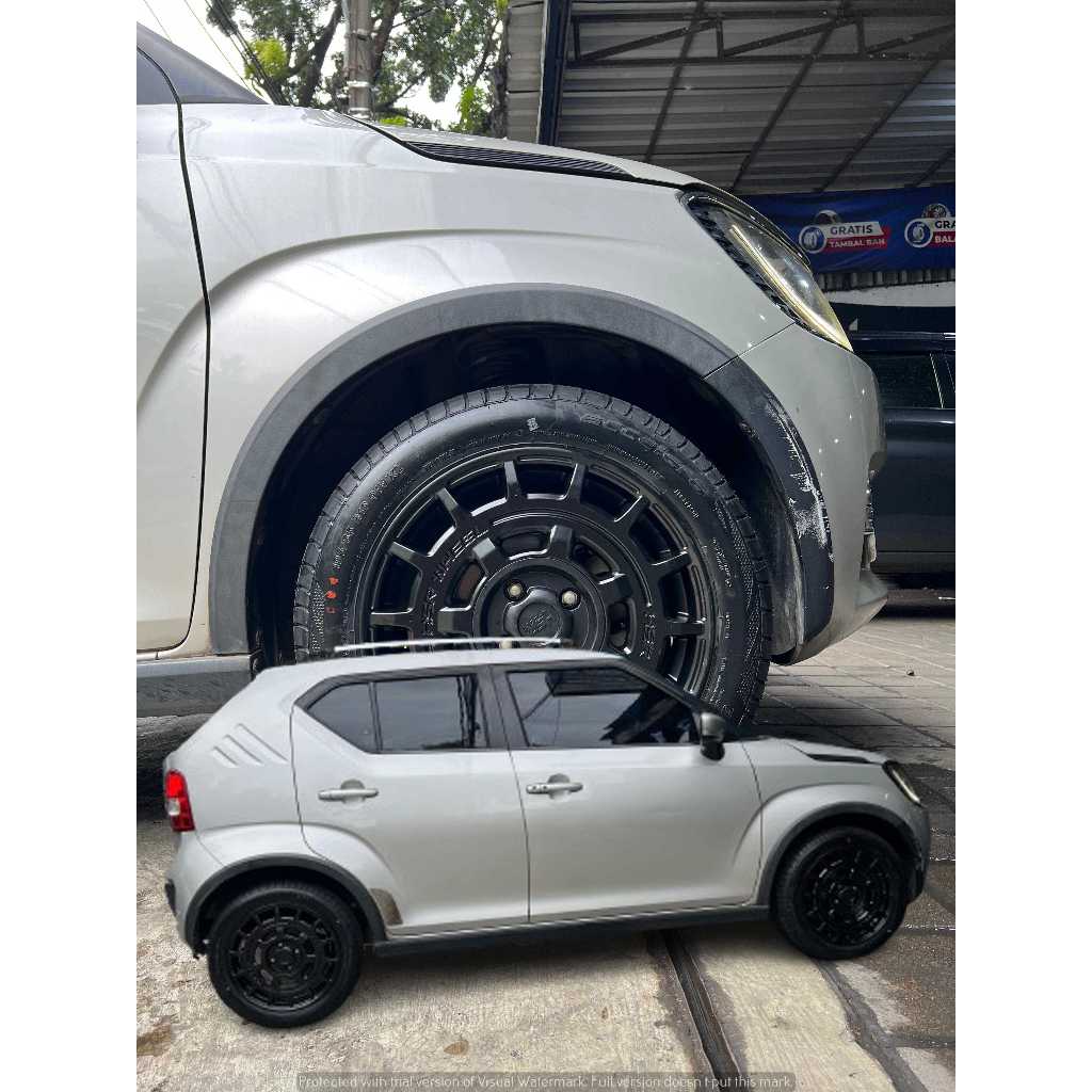 VELG RACING HSR RING 16 MOBIL IGNIS, JAZZ VELG HSR MENTAWAI R16 FREE ONGKIR