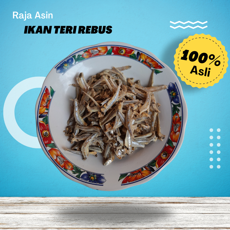 

IKAN ASIN TERI REBUS/TERI JENGKI (1kg, 500grm & 250grm)