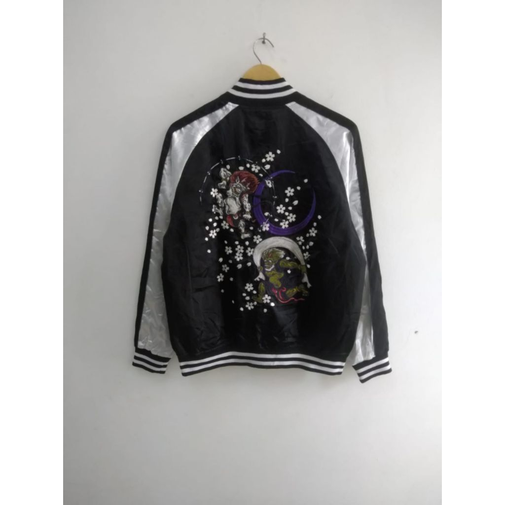 Jaket sukajan RAIJIN-FUJIN Japanese Traditional Style