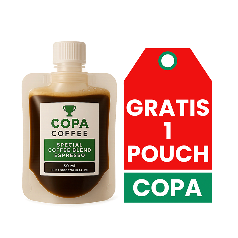 

Copa Coffee Espresso Pouch 30ml 9+1