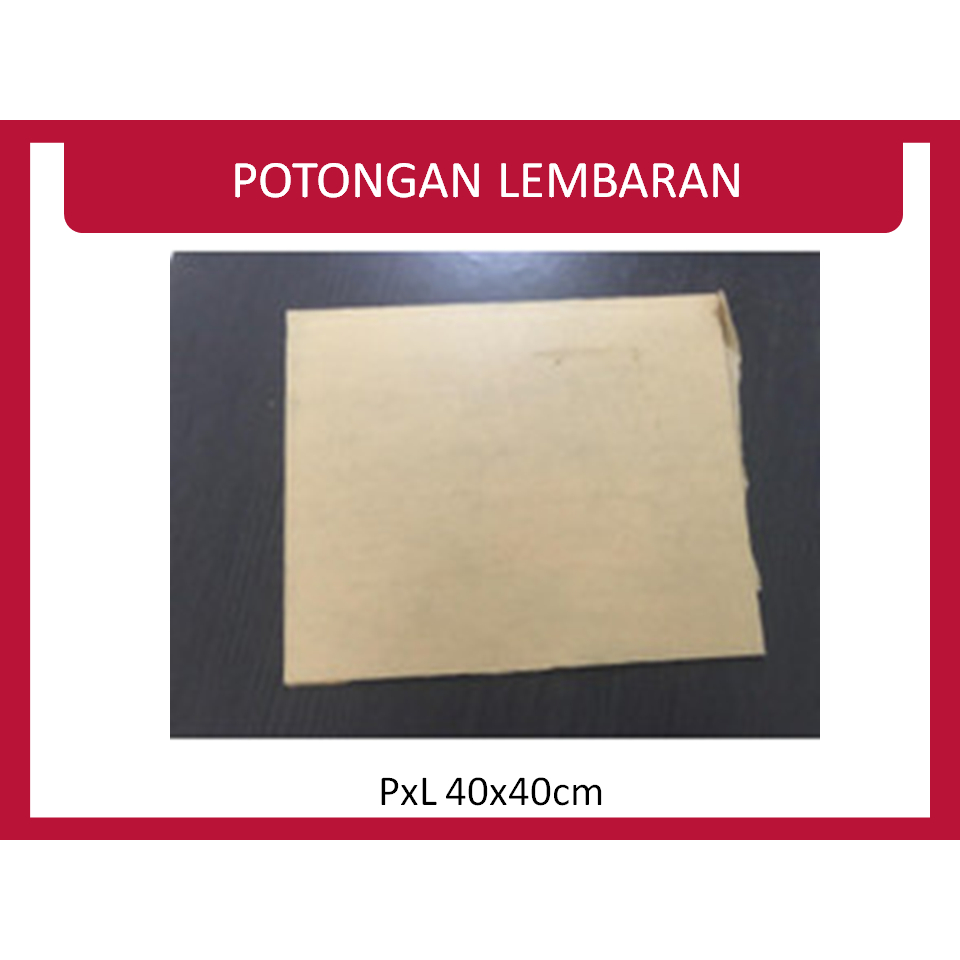 

Lembaran Potongan Akrilik PxL 40x40cm