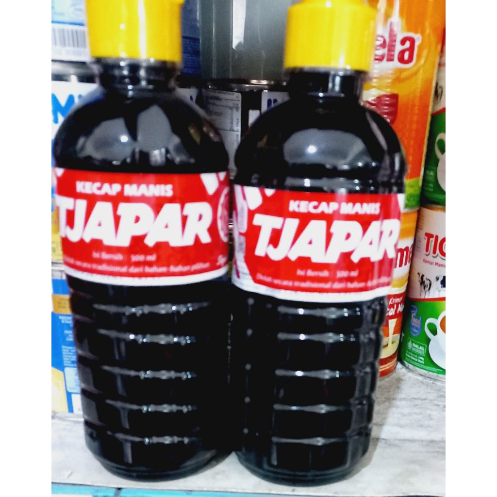 

Kecap Tjapar 500ml kecap manis TJapar