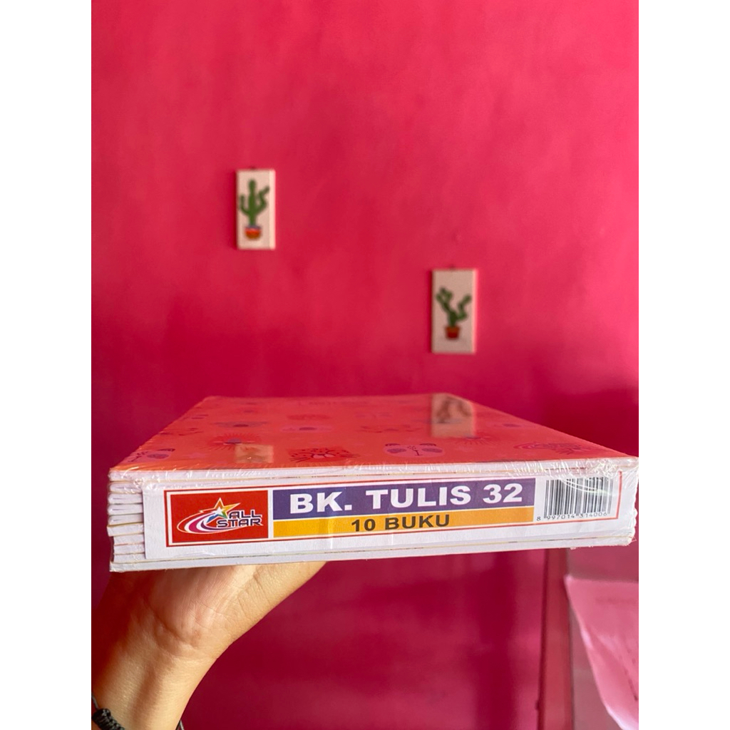 

BUKU TULIS ALL STAR 1pack 12pcs(32 lembar) | BUKU MURAH | BUKU TULIS