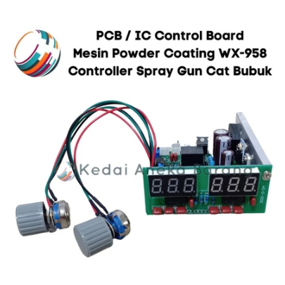 PCB WX WX-958 WX958 Display Layar LED IC Control Board Controller Kontroller Kontroler Galin Mesin E