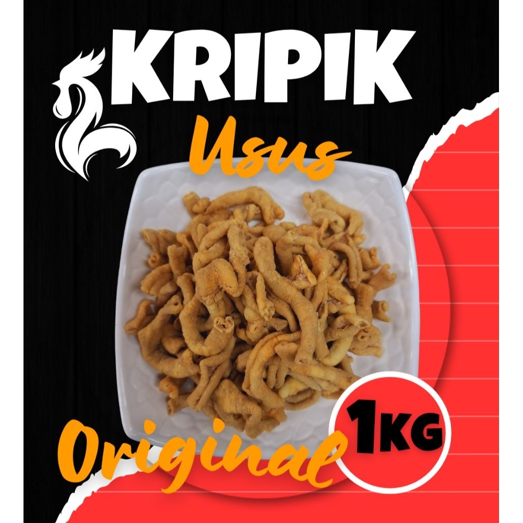 

kripik usus 1kg original gurih renyah dan murah
