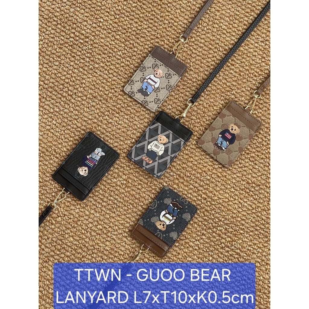 

MY1OUTLET: TTWN - GUOO BEAR ORIGINAL THAILAND LANYARD NAME TAG TALI GANTUNGAN PAPAN NAMA