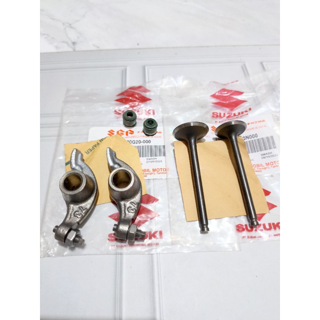 Platuk klep set klep set seal klep suzuki smash new smash titan smash lama shogun 110 sgp
