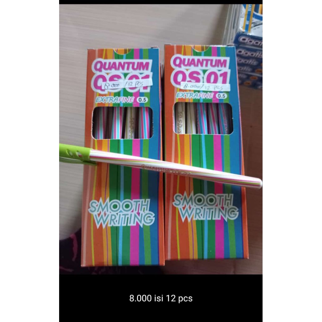

Pulpen Quantum QS 01 isi 12 pcs