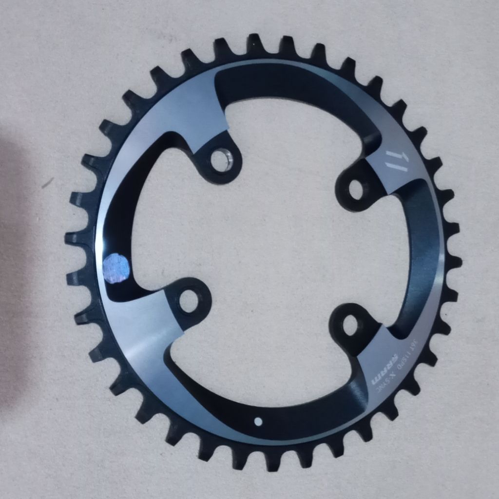 Sram XX1 36 / 32T X-Sync Chainring 76 BCD Narrow wide 11 speed MTB Sepeda