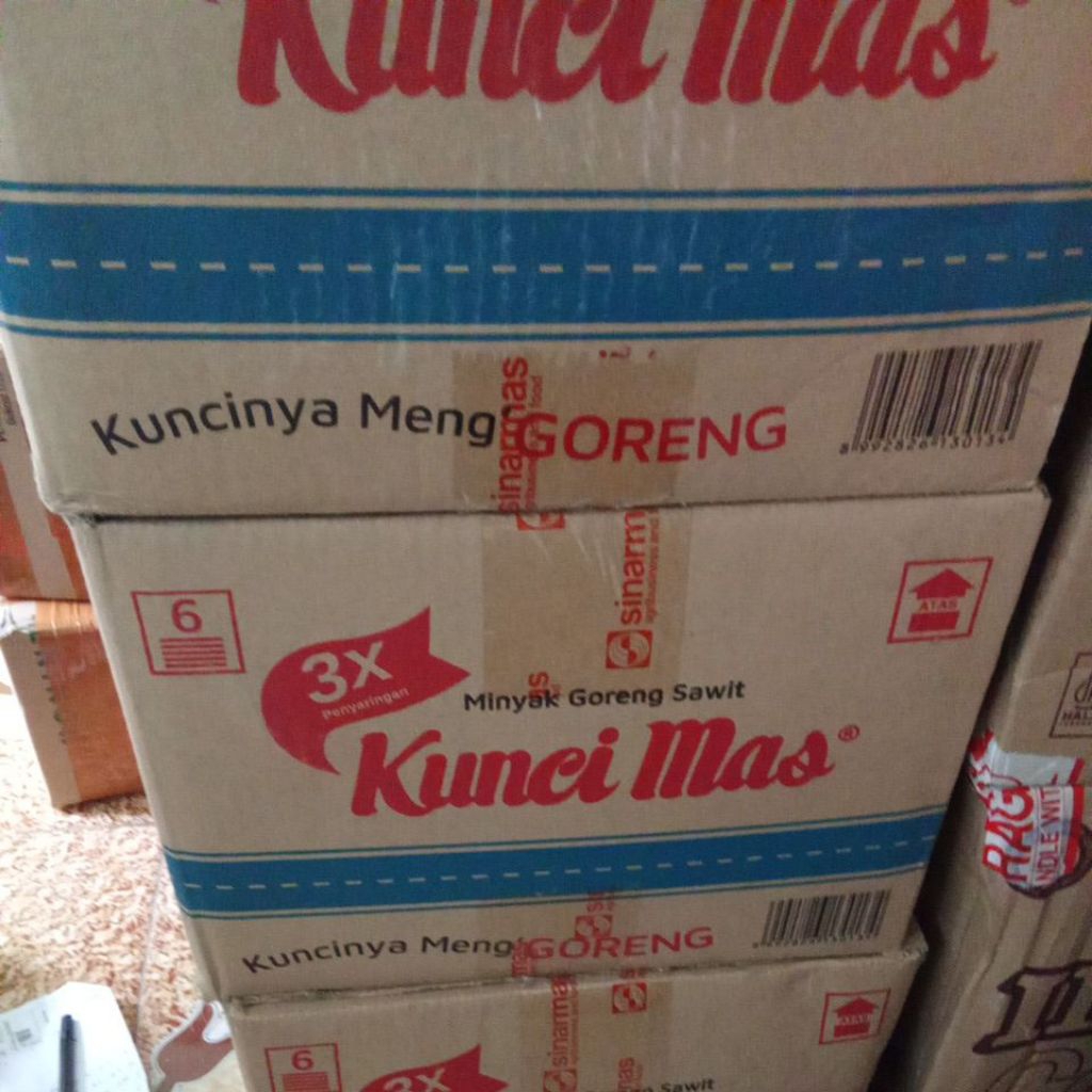 

minyak kunci mas bundle 5 dus kemasan 2 liter