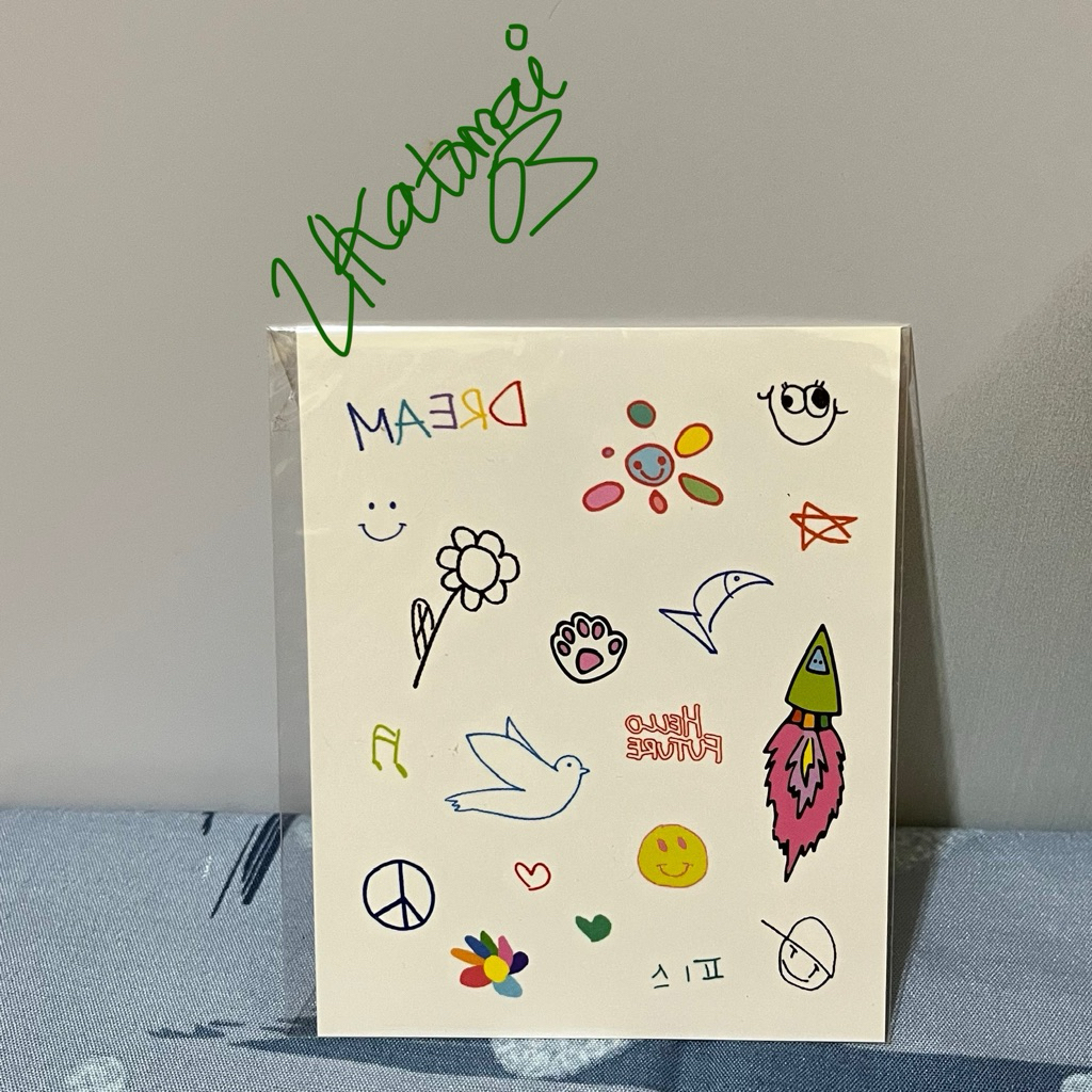 [Stiker Tattoo Official] NCT Dream Hello Future ver.