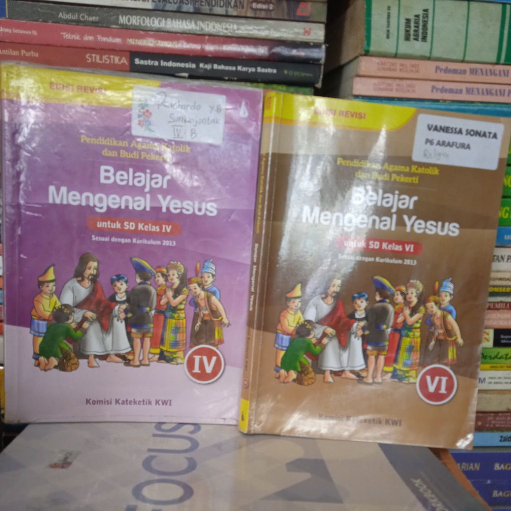 belajar mengenal Yesus untuk SD kelas 4 dan 6