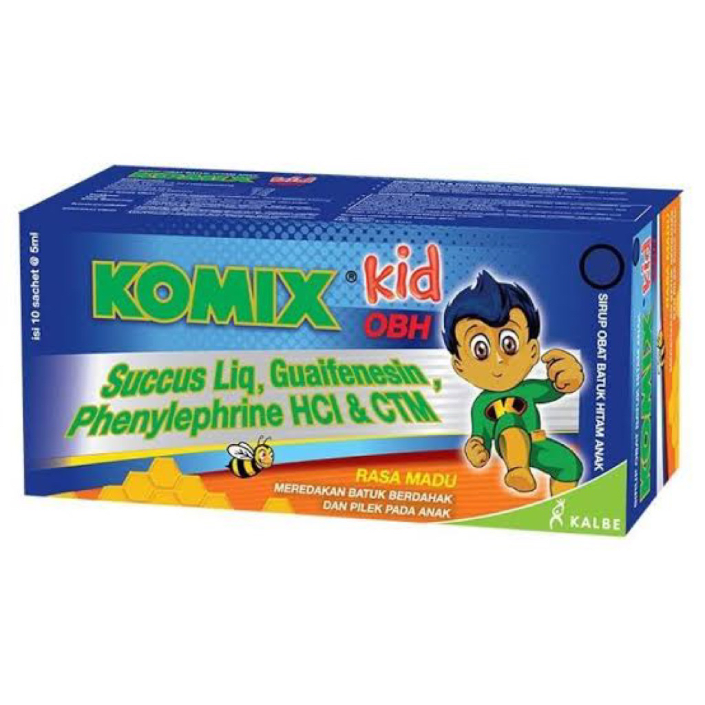 KOMIX KID obh sachet | komix kid strawberry sachet harga satuan