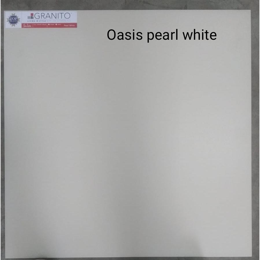 Granito Salsa Oasis Pearl white 60x60 Unpolished