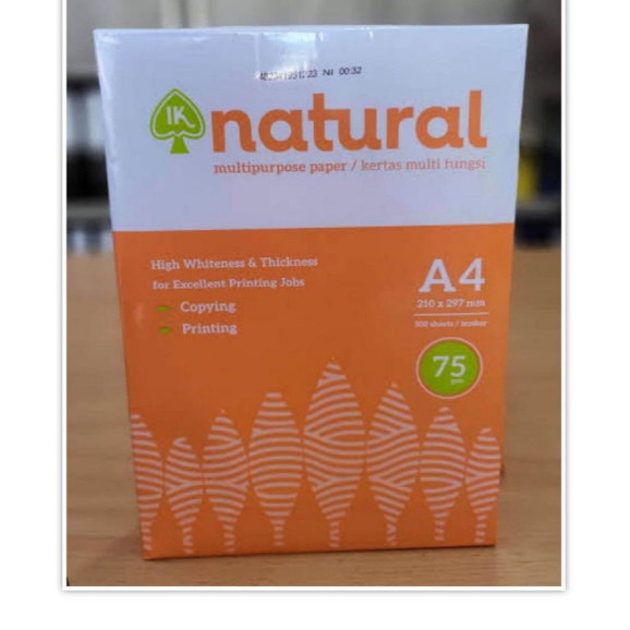 

Natural Multi Purpose Paper A4 210 x 297 mm