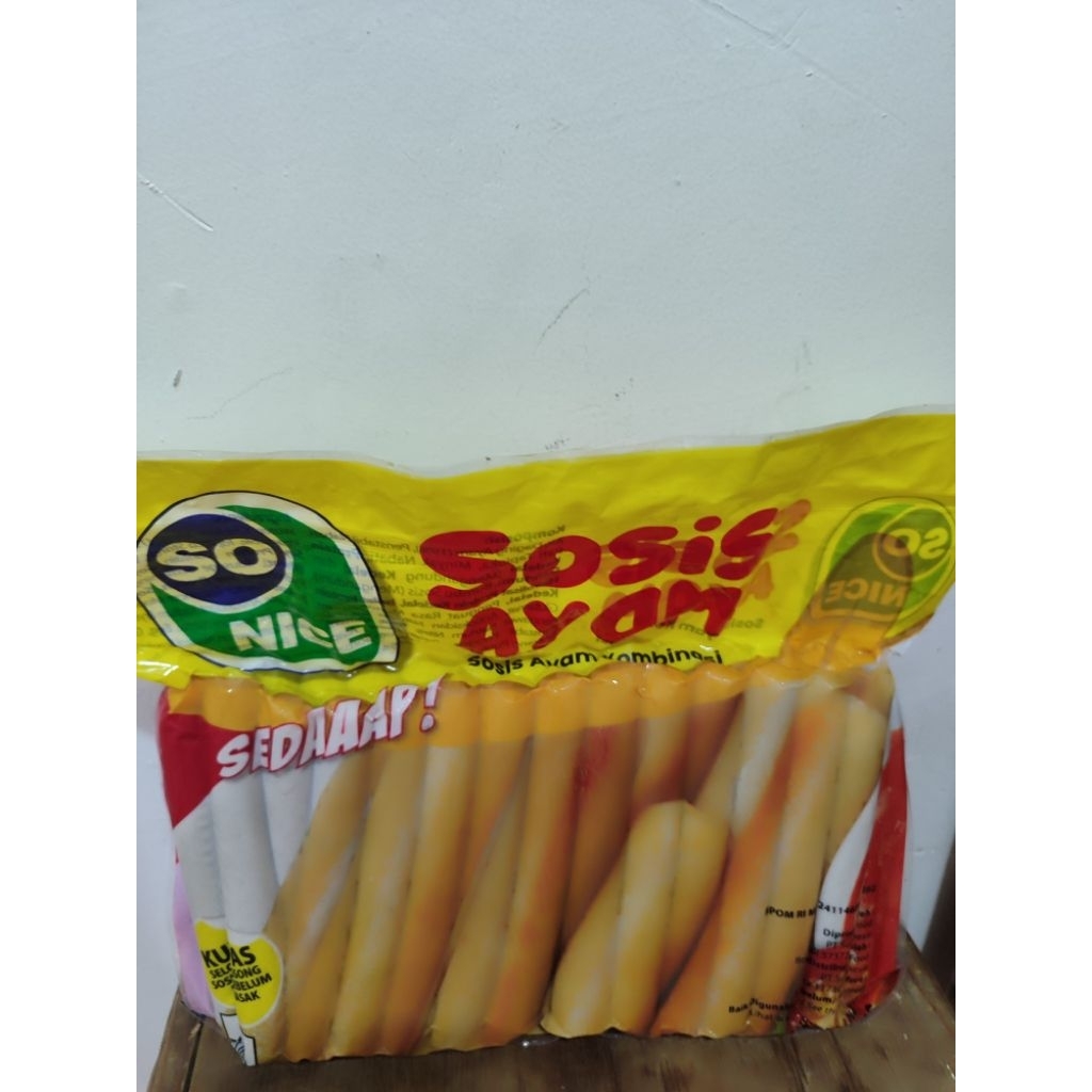 

Sosis Ayam So Nice 1kg