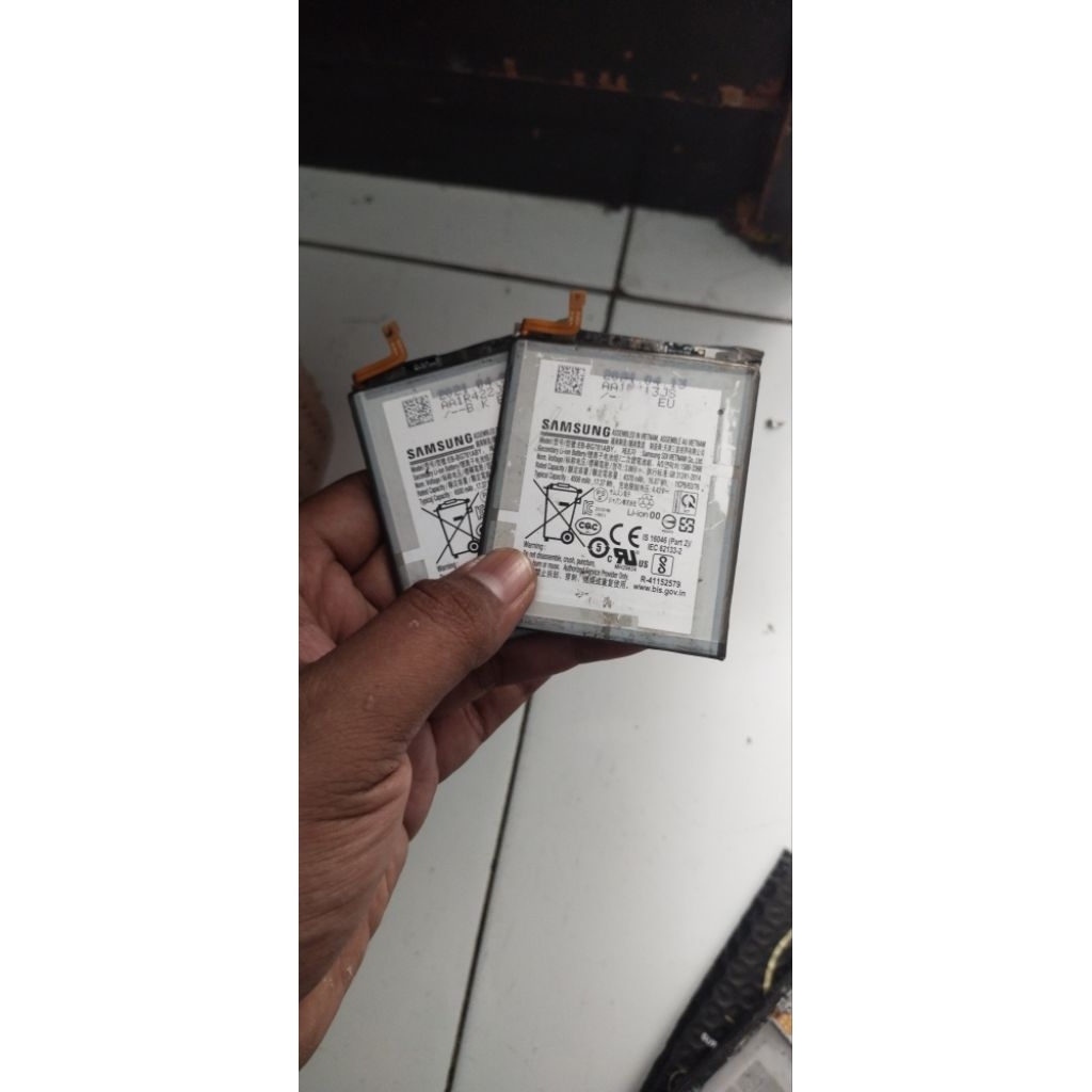 baterai samsung a52 original cabutan