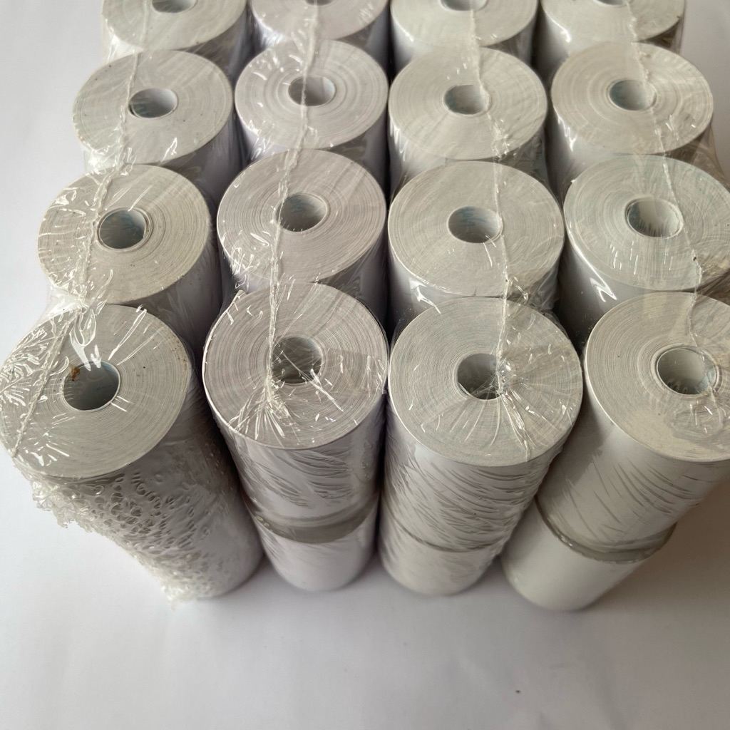 

PAKET 40 PCS THERMAL 57x30 FULL KERTAS TANPA KERTAS TENGAH