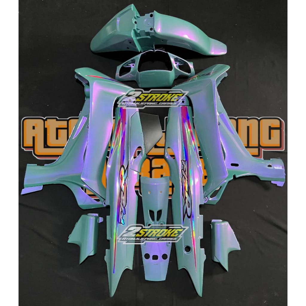 Cover Bodi Body Fullset Yamaha Fizr Tosca Lembayung Ungu Yamaha Fizr F1zR