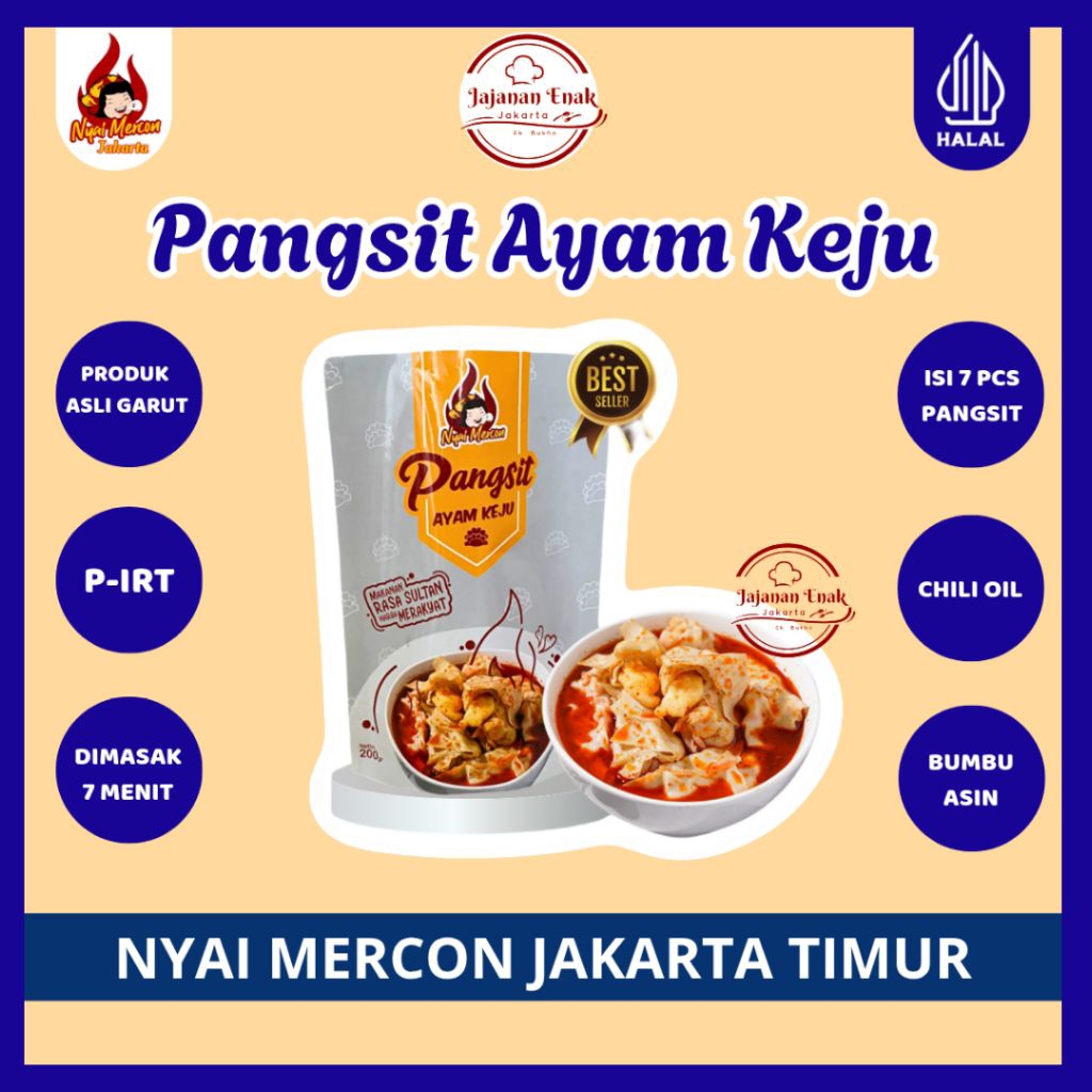 

PANGSIT AYAM KEJU - NYAI MERCON