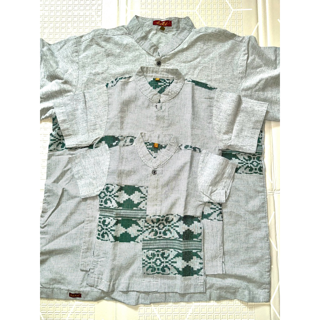 Preloved Brand Keke Set Couple Ayah dan Anak