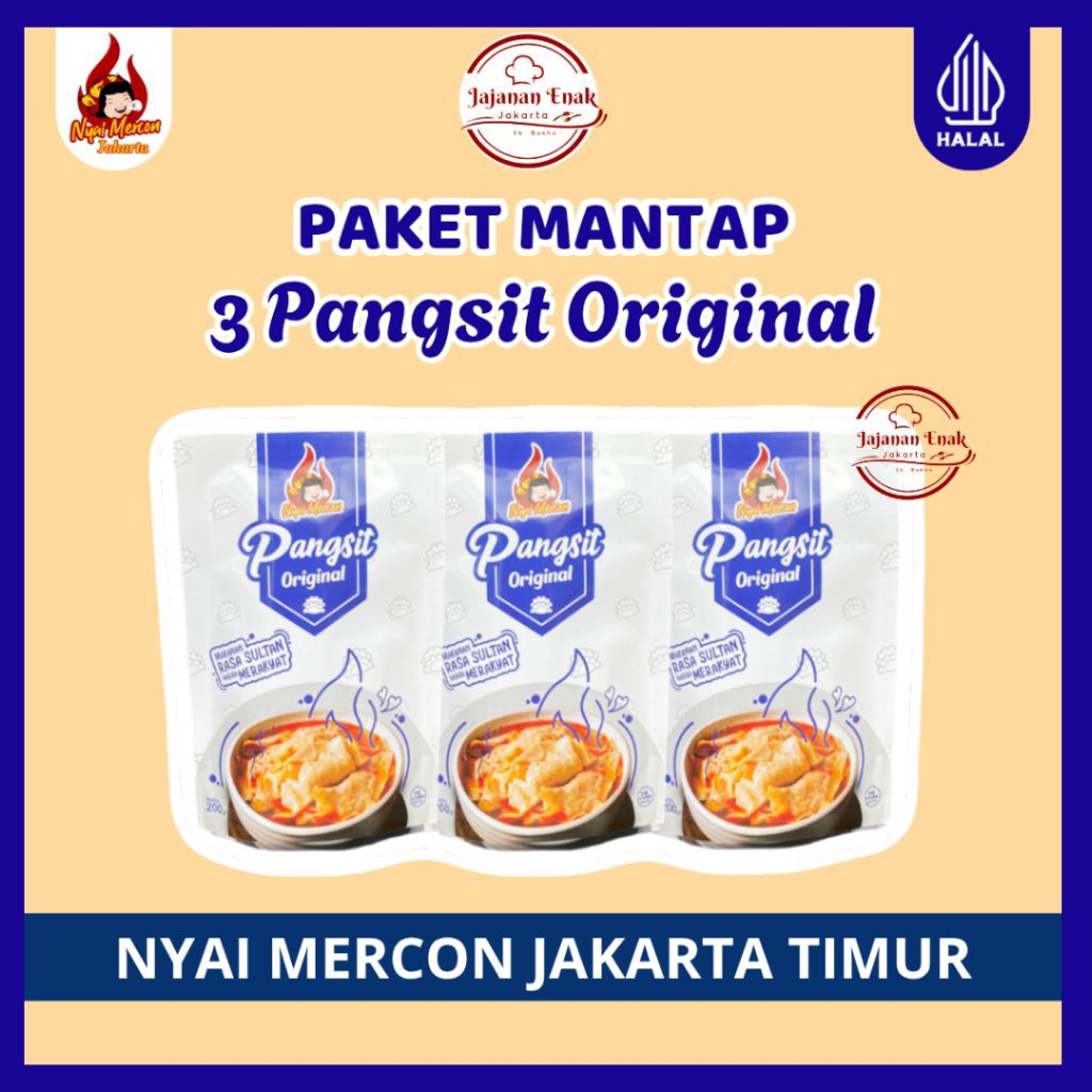 

PAKET MANTAP 3 PANGSIT ORIGINAL