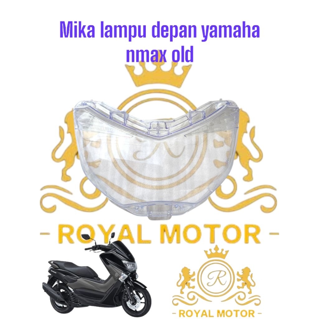 Mika kaca lampu depan yamaha nmax old 2015-2018